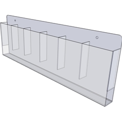 WMPH46MS - 4" X 7" X 1.5" 6 Pocket - Screw Hole Mount-0