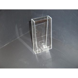 BB8C - 8" X 8" X 8" - Clear with Lever Lock