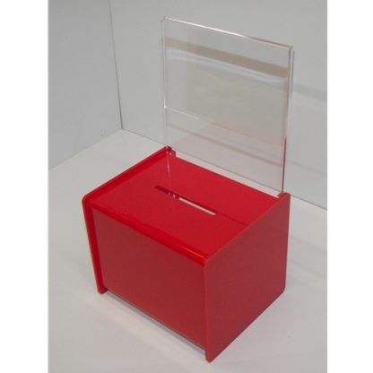 DB55SE - 5.5" X 5" X 5" - Color with Business Card Holder