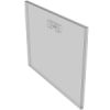 WM1080FST - 10" X 8" (Landscape - Flush with Saw Tooth) - Wall Mount Acrylic Sign Holder - Standard - 1/8 Inch Thickness