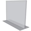 OB1411 - 14" X 11" countertop sign holders (Landscape) - 1/8 Inch Thickness