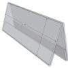 AF8530 - 8.5" X 3" sign holder (Landscape) - .08 Inch Thickness