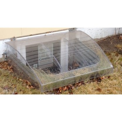 Domed Egress Window Well Cover - 42" X 38"-0