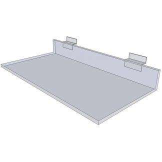 SW2412 - 24" Wide X 12" Deep - 1/4" Clear Acrylic