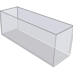 2227 - 12" X 4" X 4" - Counter Top With Feet