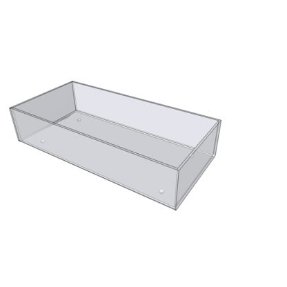 2228 - 12" X 8" X 4" - Counter Top With Feet