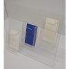 3 Pocket Vertical Business Card Holder