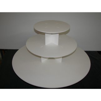 Round Cake Risers - Clear Acrylic