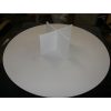 Round Cake Risers - Black Foam PVC