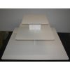 Square Cake Risers - Black Foam PVC