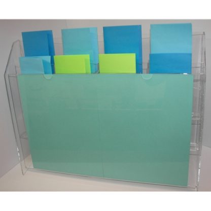 8 Pocket Lottery Display with Sign Holder