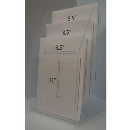 FSBH85113T - 9" X 12" Portrait - With Vertical Business Card Holder