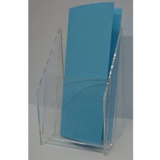 FSBHG48 - 4" x 8" (Portrait) - FSBHG4080 with Horizontal Business Card Holder