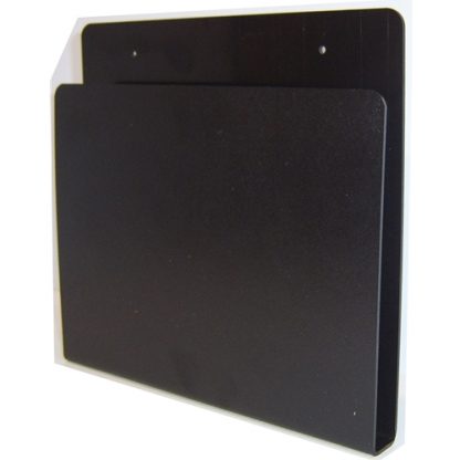 CH111 - 11.75" X 11" X 1" - 3/16" Black ABS