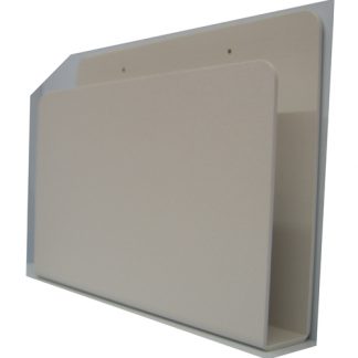 CH152 - 15.5" X 11" X 2" - 3/16" White ABS