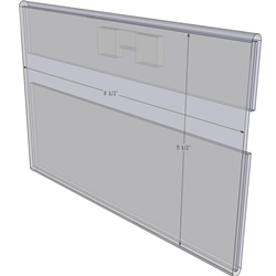 WM8555CST - 8.5" X 5.5" (Landscape - C-Style with Saw Tooth)-0