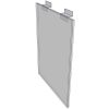 WM1117FSW - 11" X 17" sign holder (Portrait - Flush with Slat Wall)-0
