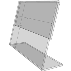 TB8555 - 8.5" X 5.5" tilt back (Landscape)-0