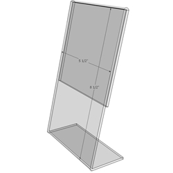 TB5585 - 5.5" X 8.5" tilt back (Portrait)-0