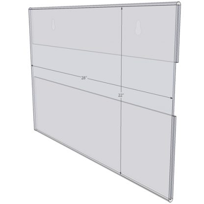 WM2822CKH - 28" X 22" (Landscape - C-Style with Keyholes)-0