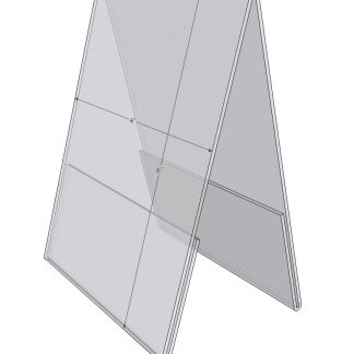 A-Frame acrylic Sign Holders