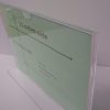 TStand1185F3STN - 11" X 8.5" (Landscape - "Mini Pocket" T Stand Sign Holder) -4933